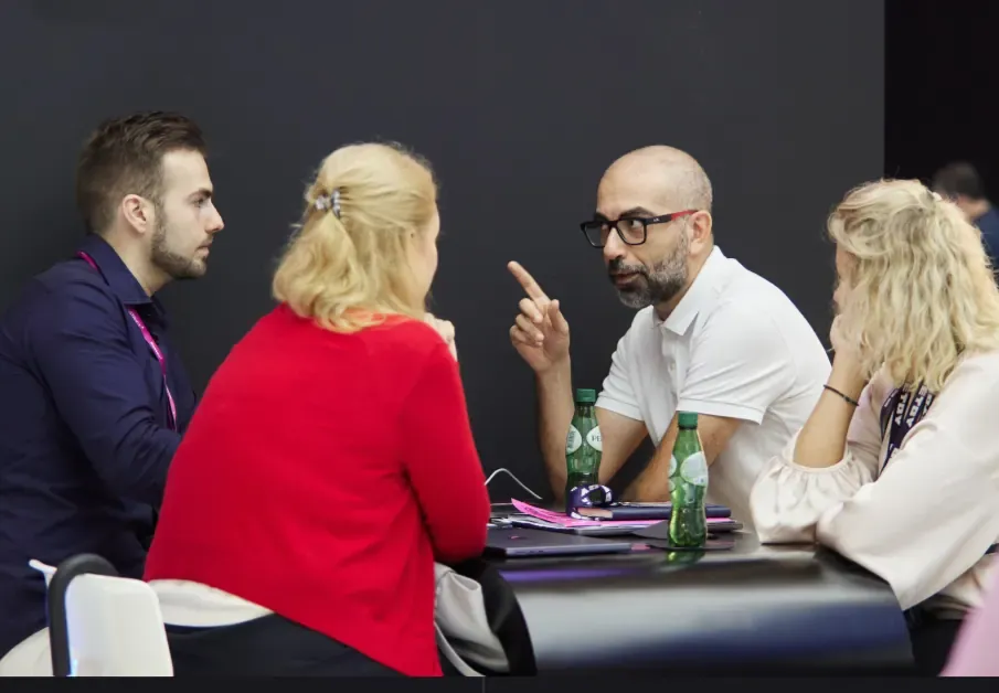 Meeting at the table