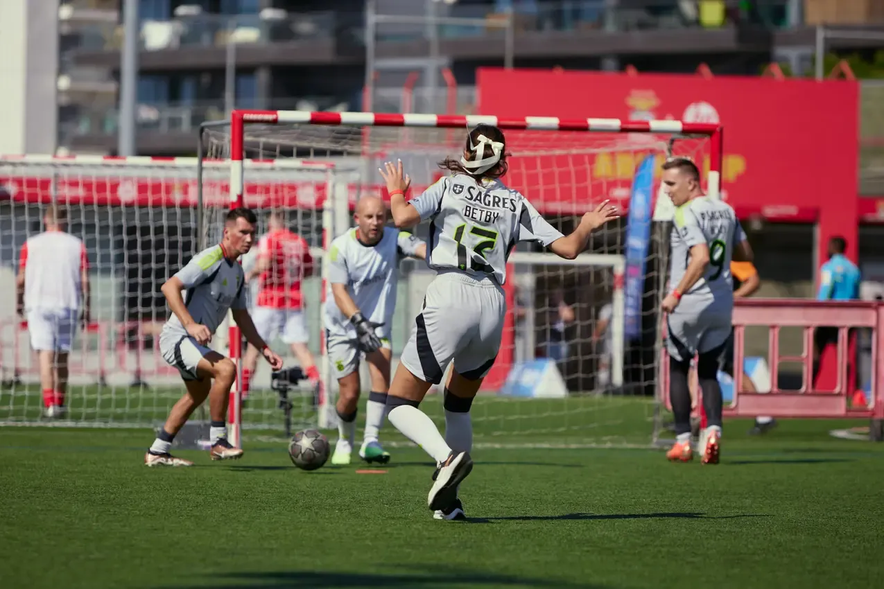 Attack on goal at the SBC Football Championship