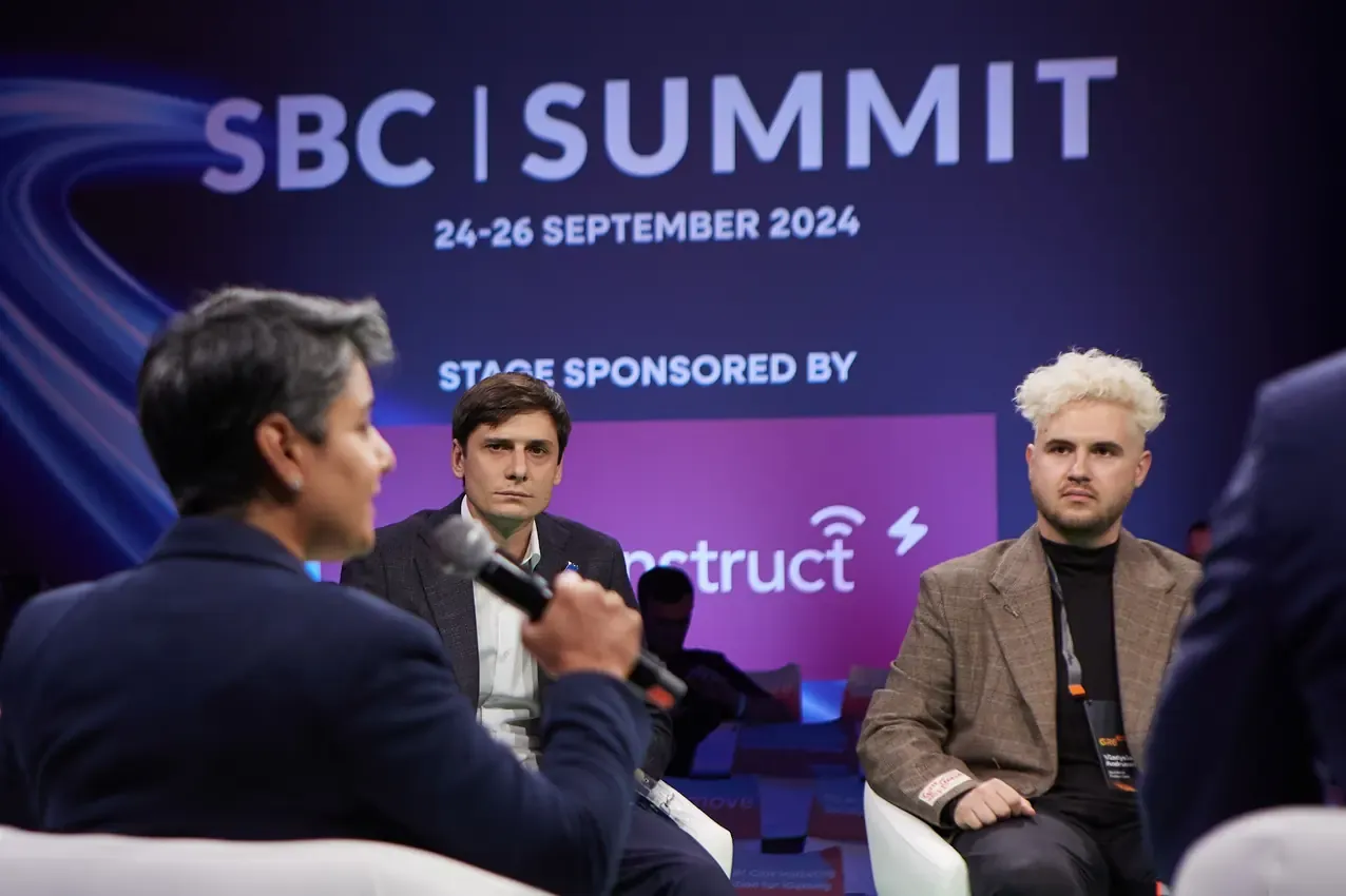 Speakers on the SBC Summit 2024 stage