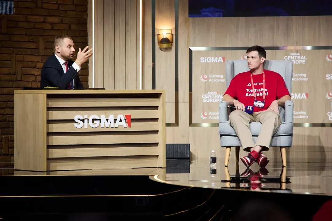 Panel discussion on stage